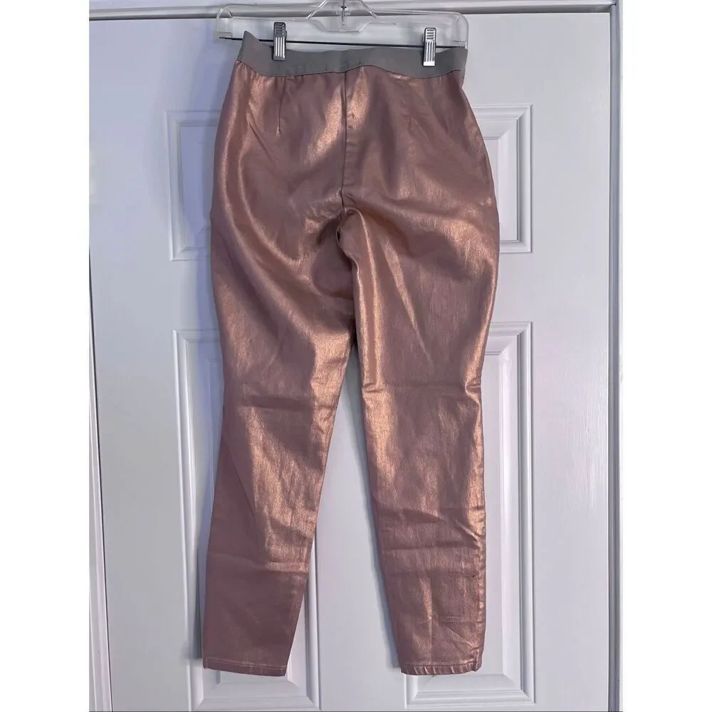 Victoria's Secret Women's Size 6 Metallic Pink Pants Sweatpants Vintage NWT